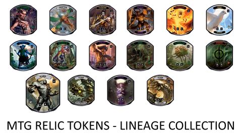Building a Unique Collection of Magic Relic Tokens
